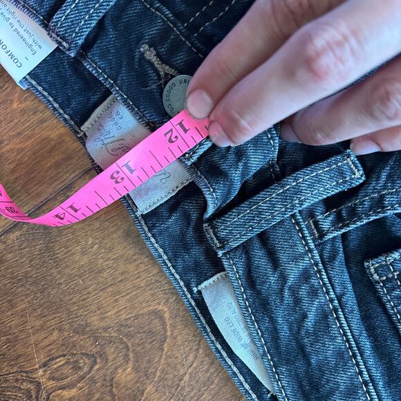 Universal Thread High Rise Wide Leg Jeans NEW 8 Dark Wash Blue - Picture 5 of 6